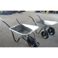 Manufacturer Supply Double Wheels Wheelbarrow for European Market (WB6406)